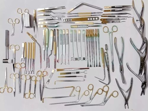 Instrumentenset für plastische Chirurgie - BI-001571 - Bisons International - für Allgemeinchirurgie / aus Edelstahl / autoklavierbar