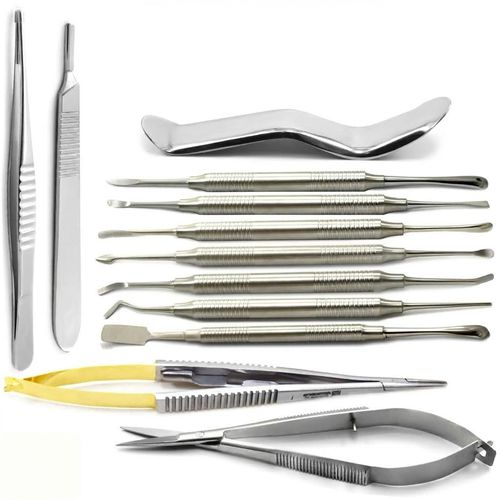 Zahnchirurgie-Instrumentenset - BI-001569 - Bisons International - gegen Parodontitis / aus Edelstahl