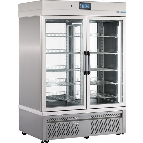 Laborkühlschrank - 10010 PT - Teknaline Srl - durchgängig / mit 2 Türen / mit Glastür