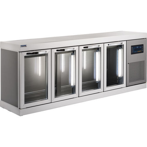 Laborkühlschrank - 4 SBM NFP - Teknaline Srl - Unterbau / mit 4 Türen / mit Glastür