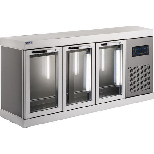 Laborkühlschrank - 3 SBM NFN - Teknaline Srl - Unterbau / mit 3 Türen / mit Glastür