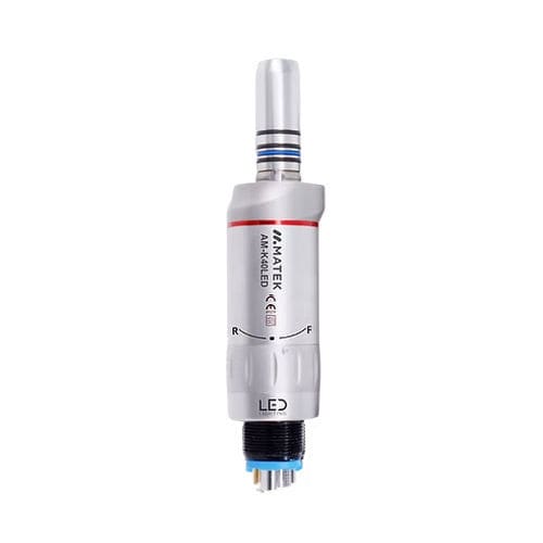 Dental-Mikromotor - AM-K40 LED - Matek Dental Solutions - elektrisch / Übersetzungs / Edelstahl