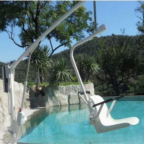 Elektrischer Poolheber - HOYKER - USA Rehabstore - bodenstehend / für Übergewichtige / für Pool