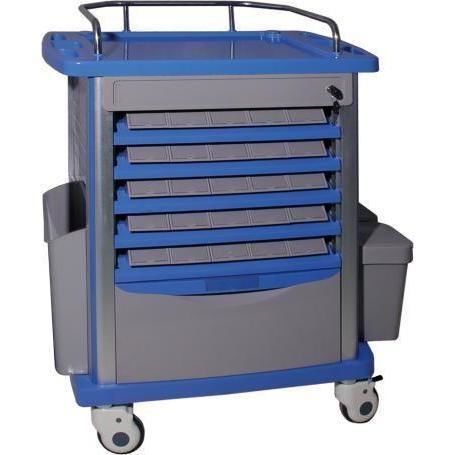 Medizinischer Wagen - YK-ET021 - Topmost Medical Technology Co.,Ltd - Medikamente / Lager / für Transport
