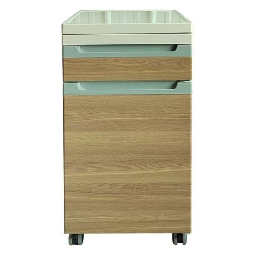 Nachttisch auf Rollen - YK-P010 - Topmost Medical Technology Co.,Ltd - mit Schubladen