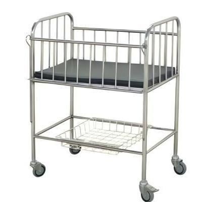 Wiege für Krankenhäuser / mit fester Höhe - YK-M115 - Topmost Medical Technology Co.,Ltd - auf Rollen / Edelstahl