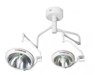 Deckenmontierte OP-Leuchte - YK-OL703 - Topmost Medical Technology Co.,Ltd - Halogen / mit 2 Armen / 95