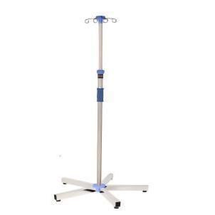 Infusionsständer / 4 Haken - YK-S047 - Topmost Medical Technology Co.,Ltd - Edelstahl / höhenverstellbar