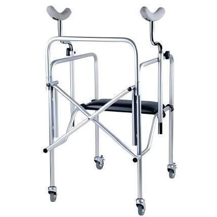 Gehgestell mit 4 Rädern - YK-82015 - Topmost Medical Technology Co.,Ltd - mit Sitz / mit Armstützen