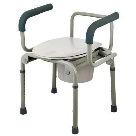 Garderobenstuhl für Personen mit eingeschränkter Mobilität - YK-7205 - Topmost Medical Technology Co.,Ltd - höhenverstellbarer