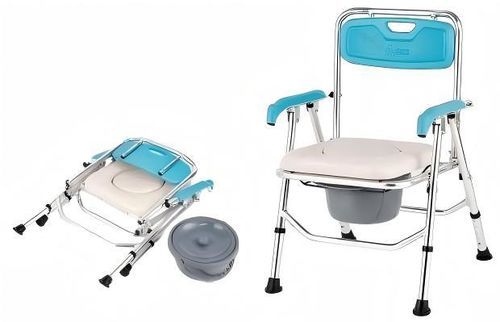 Höhenverstellbarer Garderobenstuhl - YK-7207 - Topmost Medical Technology Co.,Ltd - zusammenklappbar