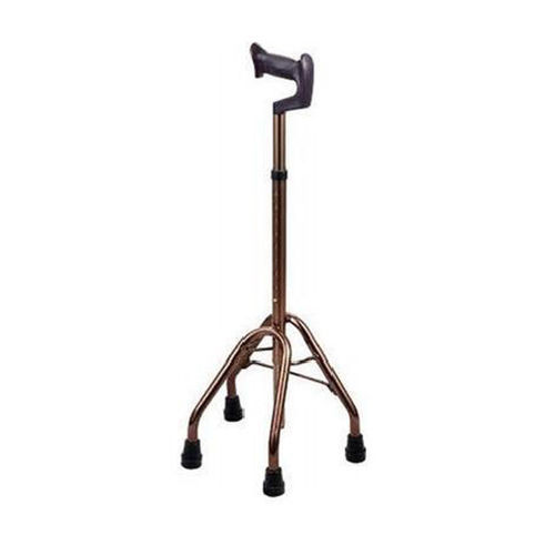 Gerundeter Griff Gehstock - YK-5718 - Topmost Medical Technology Co.,Ltd - Vierfuß / höhenverstellbar / rutschfest