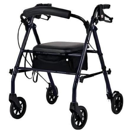 Rollator mit 4 Rädern - YK-6207 - Topmost Medical Technology Co.,Ltd - Stahlrahmen