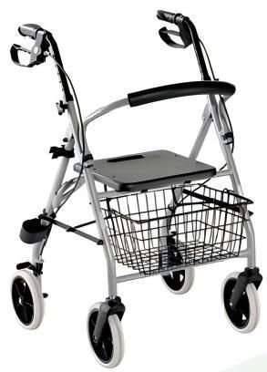 Rollator mit 4 Rädern - YK-6209 - Topmost Medical Technology Co.,Ltd - Stahlrahmen