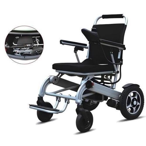 Elektrischer Rollstuhl - YK-9863 - Topmost Medical Technology Co.,Ltd - für den Innenbereich / zur Nutzung im Freien / zusammenklappbar