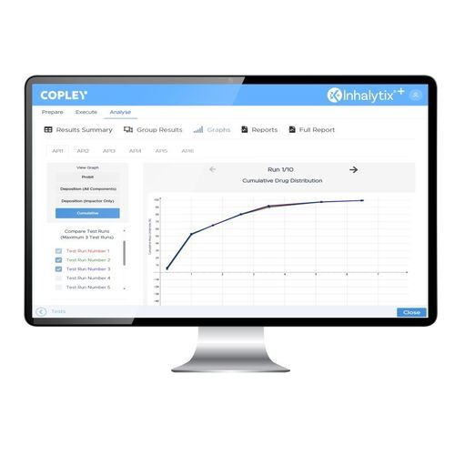 Datenanalysesoftware - Inhalytix®+ - MSP, a Division of TSI - für die Pharmaindustrie / für aerodynamische Partikelgrößenverteilung