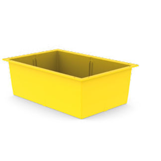 Labortablett - T103040-HR - Viviam Med - Lager / mit Deckel / ISO