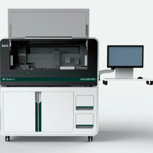 Automatischer Blutgruppen-Analysegerät - BG-Optics-II - Wuhan Jinhong Biotech Development Co., Ltd. - bodenstehend