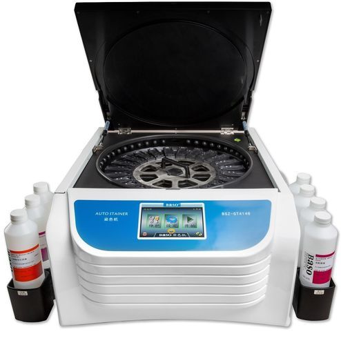 Automatisches Probenvorbereitungsgerät - BSZ-GT4148 - Wuhan Jinhong Biotech Development Co., Ltd. - Labor / zur Färbung von Objektträgern / Tisch
