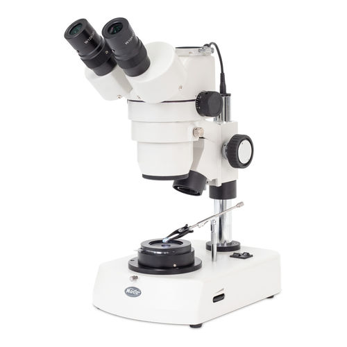 Optisches Stereomikroskop - SMZ-143-DF - Motic Europe - Labor / für Forschungszwecke / aufrecht