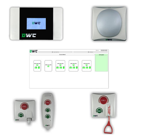 Schwesternrufsystem für Badezimmer - dwc elektronik - für Bereiche / Betten / Mobiltelefon