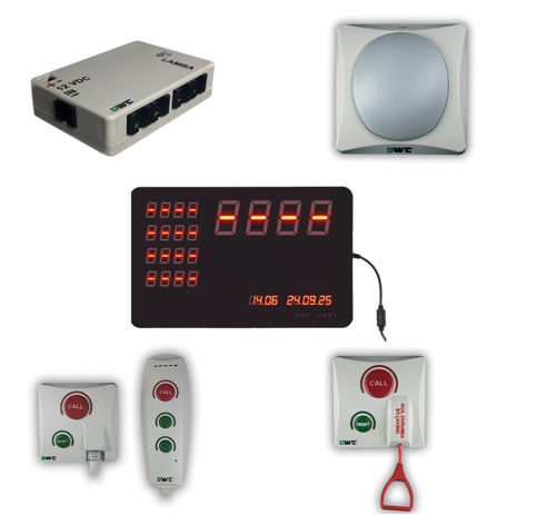Alarmsystem für Bereiche - dwc elektronik - mit Tür / Zugschnur / für Badezimmer