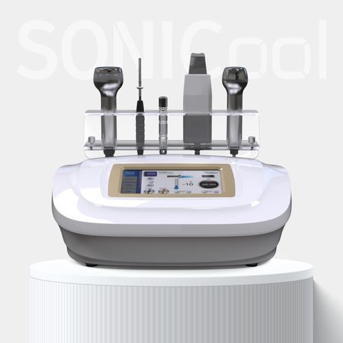Ultraschallpeelinggerät - SONICool - Mediver - Mesotherapiegerät / Einheit zur mechanischen Exfoliation / Cryophoreseeinheit