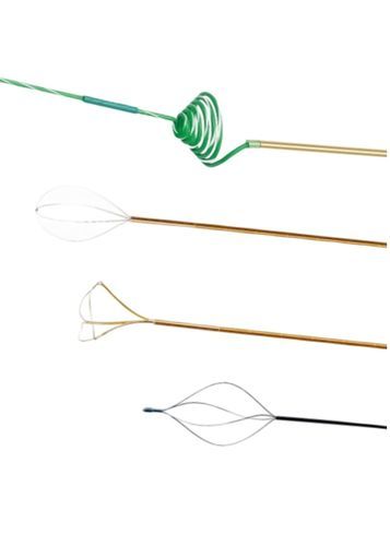 Fangkörbchen zur Extraktion von Nierensteinen - QS-1.9-120-11-A - Hunan Endovascular Device Co., Ltd. - ohne Spitze / schrägverzahnt