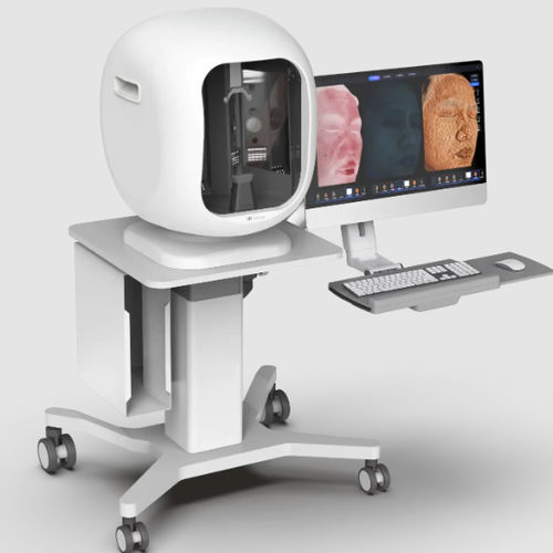 Hautanalysesystem / 3D-Bildgebung des Gesichts - VISION X - SASU Skin Equipement - Melaningehalt / Hautpigmentierung / Hautgesundheit
