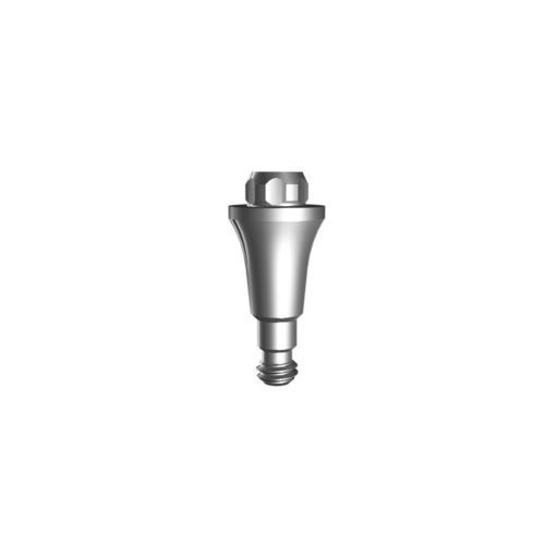 Implantat-Abutment / Titan - 02577 - ReplicaDent - mit Innenverbindung / gerade / Schrauben