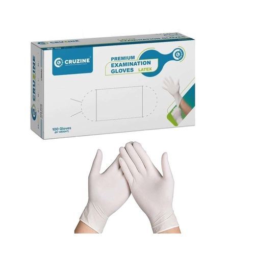 Latexhandschuh - Cruzine Healthcare - für Untersuchungen / gepudert / unsteril