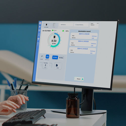 Mobile Applikation / Telemedizin - iBreathe® - AirICU. Inc - für Intensivpflege / Pneumologie / Management