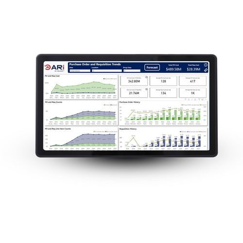Verwaltungs- und Analysesystem / Analyse - ARi™ - ARxIUM - Reporting / Lager zur Bestandsverwaltung / Visualisierung