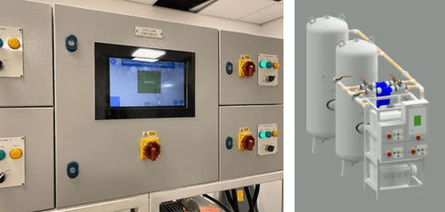 Kontrollsystem für medizinische Gaszentralen - Empower - SHJ Medical & Lab Gas Specialists - automatisiert