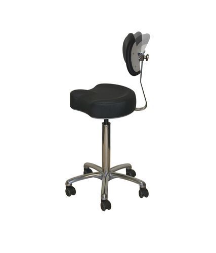 Medizinischer Hocker - T-L Premium - MDT - höhenverstellbar / pneumatisch / kippbar