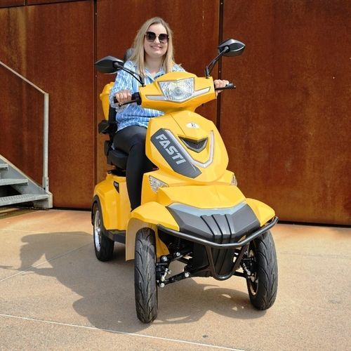 Elektrisches Elektromobil - FASTI 4 MAX - Electroride Sp. z o.o. - mit 4 Rädern / mit Staukasten