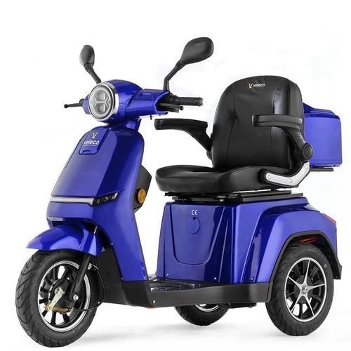 Elektrisches Elektromobil - TUR-BLU - Veleco - mit 3 Rädern