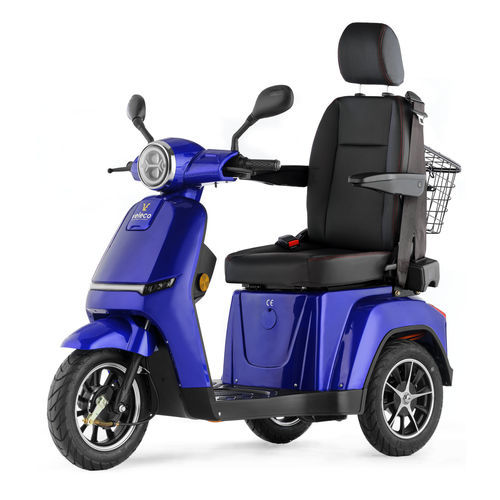 Elektrisches Elektromobil - TUR-CAP-BLU - Veleco - mit 3 Rädern / mit Korb
