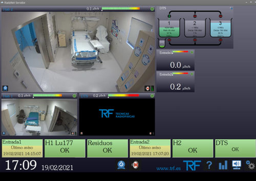 Management-Software - RadyNet - Técnicas Radiofísicas S.L.U. - Visualisierung / Monitoring / Mess