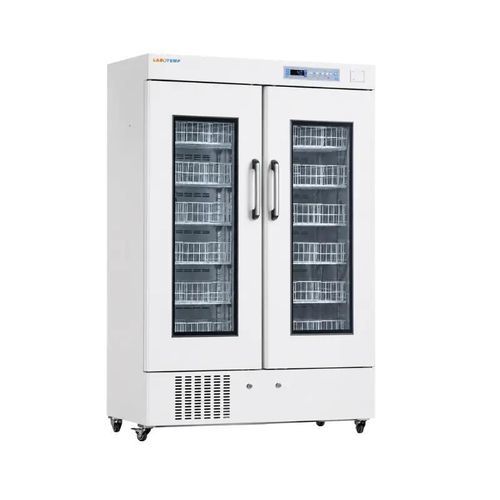 Kühlschrank für Blutbanken - BBR-08 - Labotemp Systems - Schrank / mit 2 Türen / mit Glastür