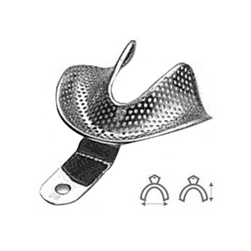Dentaler Abdrucklöffel / Dental unten - IT-5301 - Well Grow International - perforiert