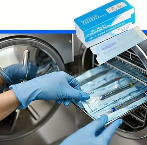 Selbstdichtender Sterilisationsbeutel - MSWSP series - Henan Meishawa Medical Technology Co., Ltd