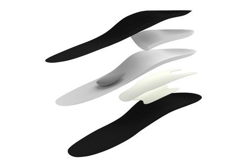 Orthopädische Einlegesohlen / Fersenkissen - LWF WP  - KINGMED - Längsgewölbestütze / Quergewölbestütze / mit Fußsohlenkissen
