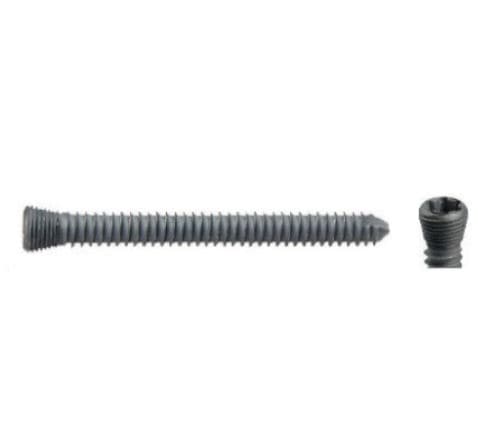 Knochen-Kompressionsschraube / Mehrzweck - 211 series - hb ortho - kanüliert / Titan / mit Verriegelung
