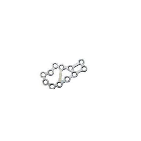 Kompressionsplatte für Calcaneum - 3122 series - hb ortho - mit Verriegelung / Titan