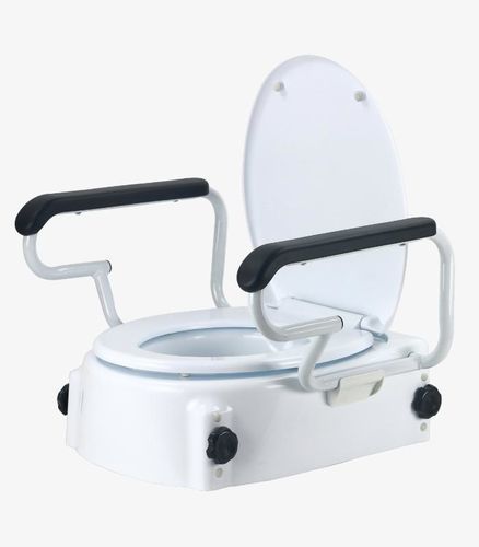 Toilettensitzerhöhung mit Armlehnen - BA30 - Stela Mobility - höhenverstellbar / für Übergewichtige / behindertenfreundlich