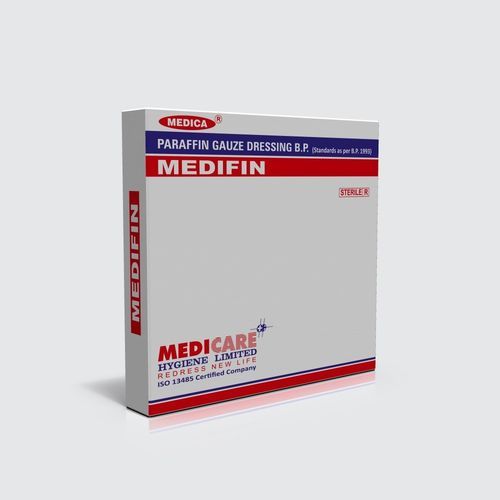 Gaze-Polsterbinde - Medifin - Medicare Hygiene Ltd., - nichthaftend / steril / atmungsaktiv