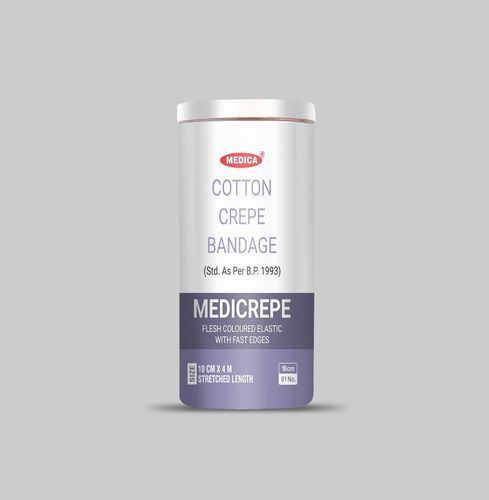 Baumwolle-Verband - Medicrepe - Medicare Hygiene Ltd., - elastisch / atmungsaktiv