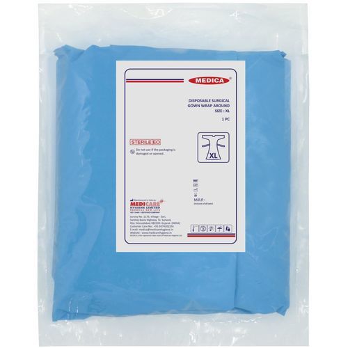 OP-Kittel / unisex - Medica  - Medicare Hygiene Ltd., - XL / steril / Einweg