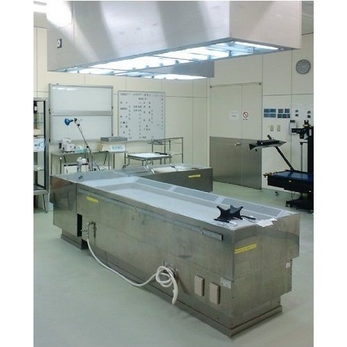 Infektions-Autopsiesaal - P3バイオセーフティ対策室 - AIRTECH JAPAN, Ltd. - Biocontainment / zur Isolierung luftübertragener Infektionen / Edelstahl